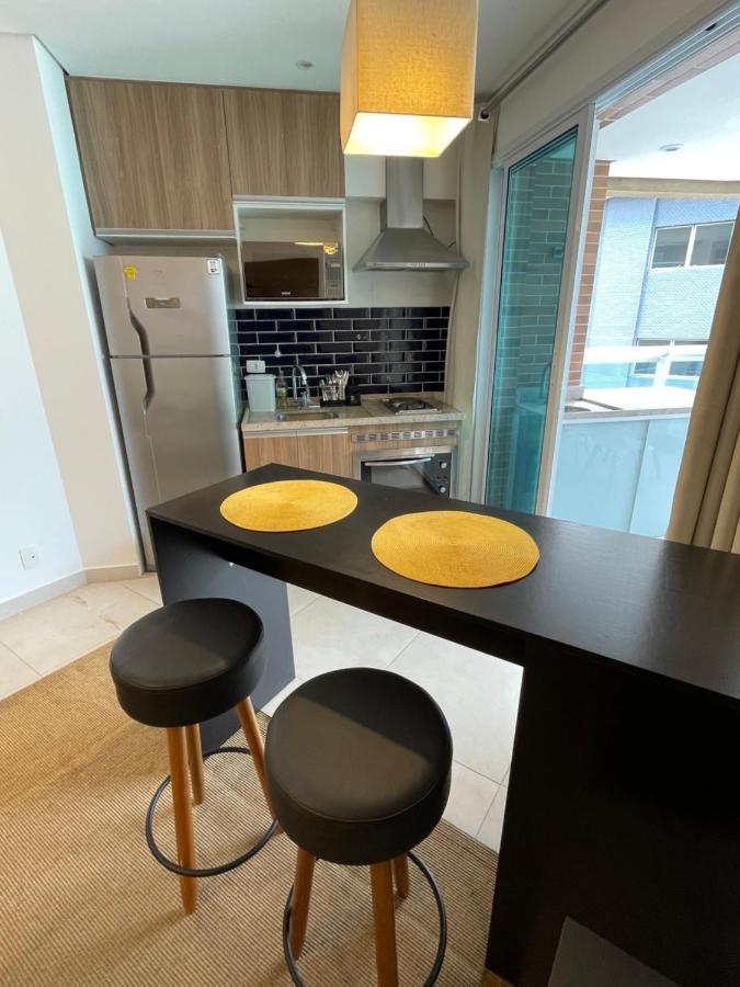 Apartament Estanconfor Santos Com Vista Mar 6 Ac Garagem Alto 17º Andar Zewnętrze zdjęcie