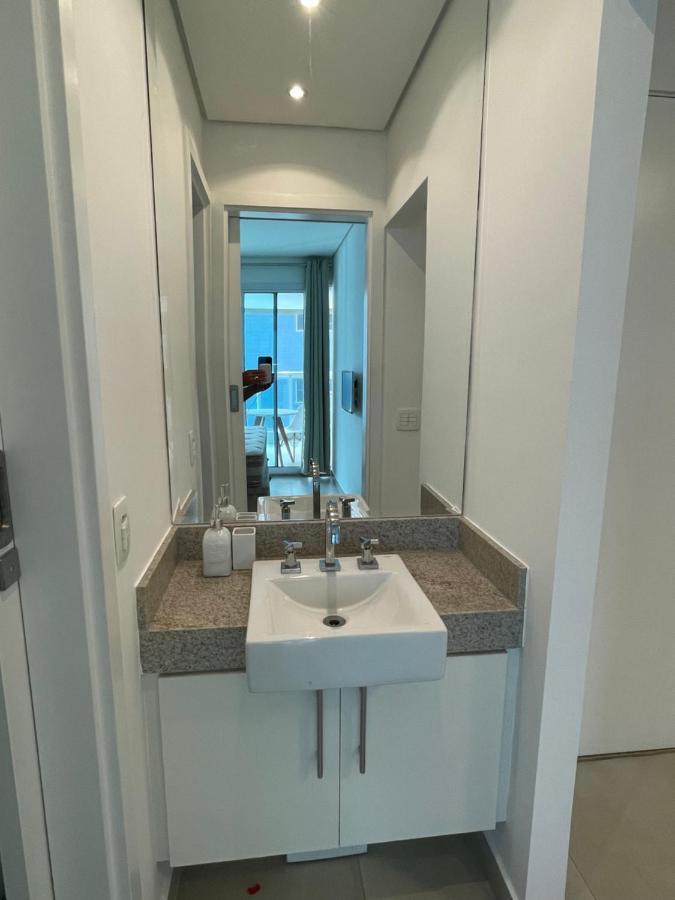 Apartament Estanconfor Santos Com Vista Mar 6 Ac Garagem Alto 17º Andar Zewnętrze zdjęcie