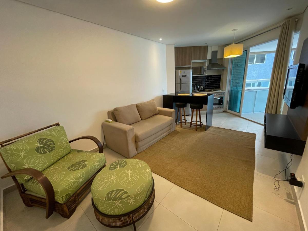 Apartament Estanconfor Santos Com Vista Mar 6 Ac Garagem Alto 17º Andar Zewnętrze zdjęcie
