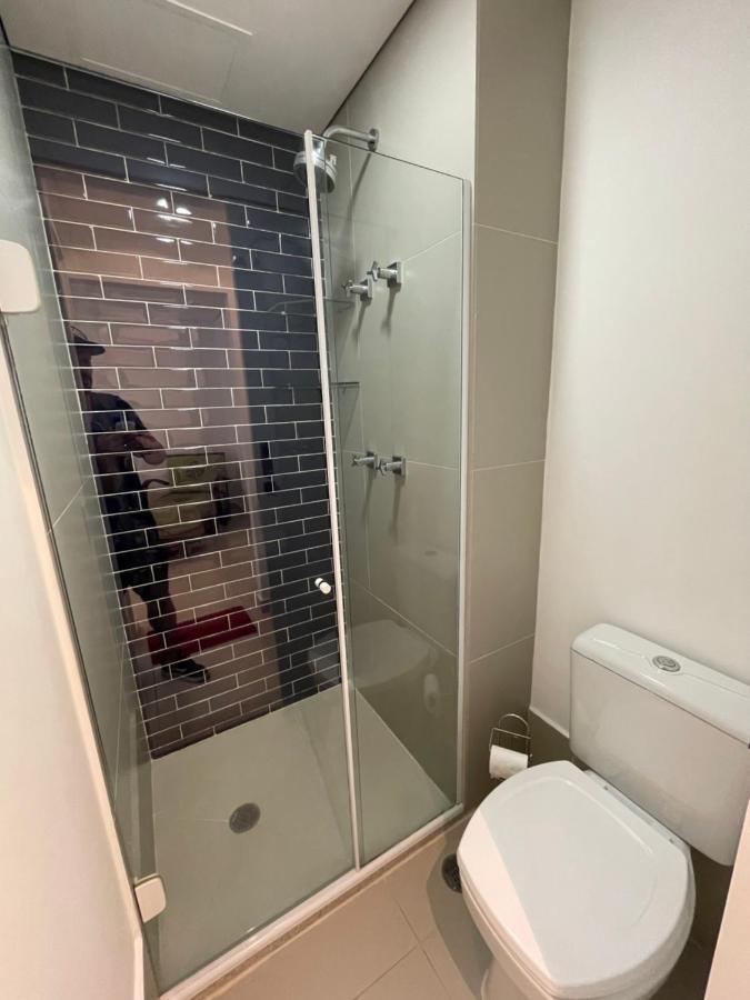 Apartament Estanconfor Santos Com Vista Mar 6 Ac Garagem Alto 17º Andar Zewnętrze zdjęcie