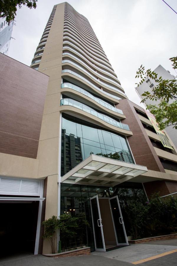 Apartament Estanconfor Santos Com Vista Mar 6 Ac Garagem Alto 17º Andar Zewnętrze zdjęcie
