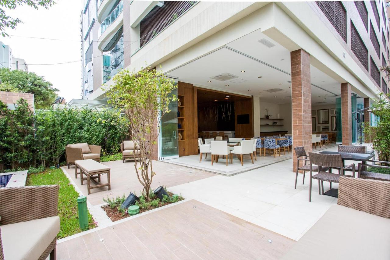 Apartament Estanconfor Santos Com Vista Mar 6 Ac Garagem Alto 17º Andar Zewnętrze zdjęcie