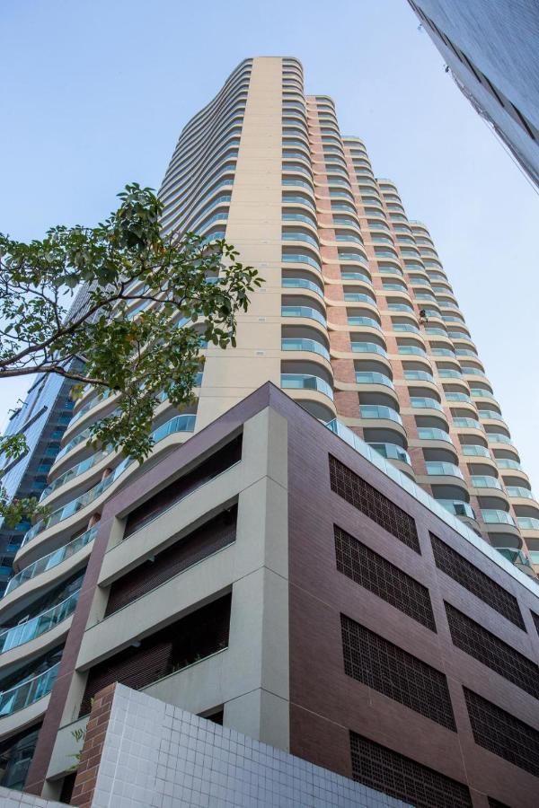 Apartament Estanconfor Santos Com Vista Mar 6 Ac Garagem Alto 17º Andar Zewnętrze zdjęcie