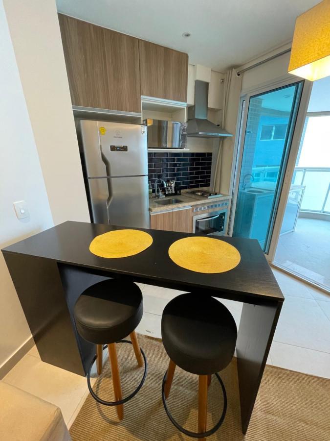 Apartament Estanconfor Santos Com Vista Mar 6 Ac Garagem Alto 17º Andar Zewnętrze zdjęcie