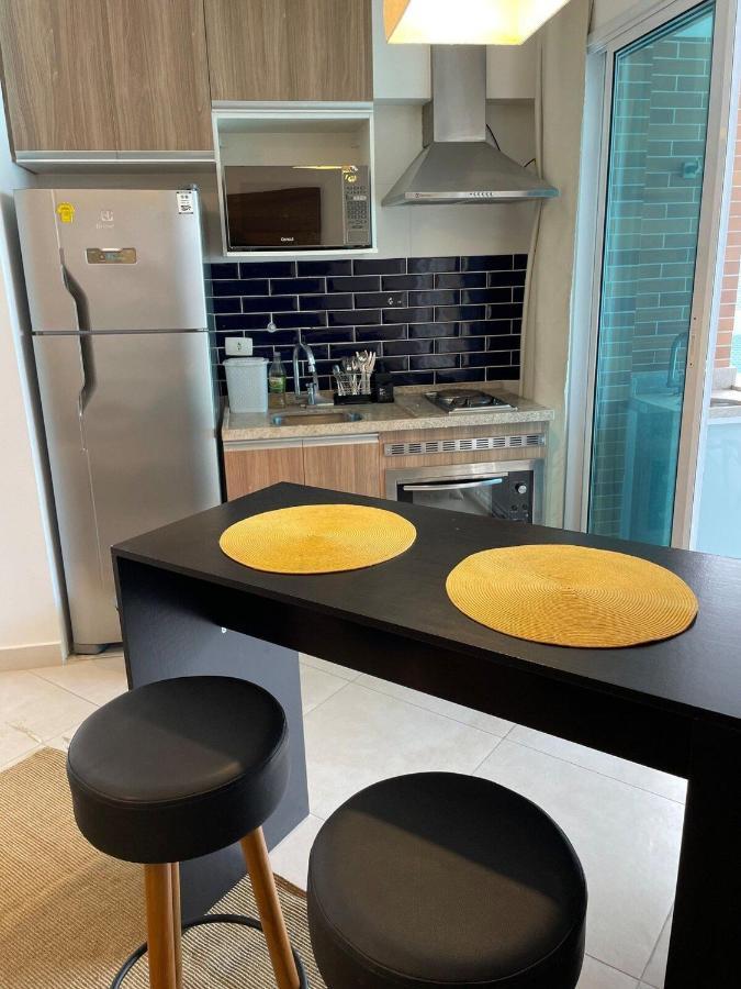 Apartament Estanconfor Santos Com Vista Mar 6 Ac Garagem Alto 17º Andar Zewnętrze zdjęcie