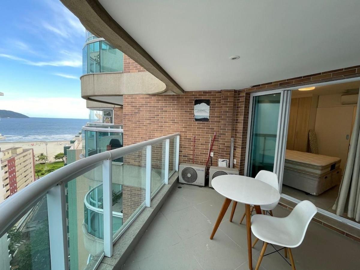 Apartament Estanconfor Santos Com Vista Mar 6 Ac Garagem Alto 17º Andar Zewnętrze zdjęcie