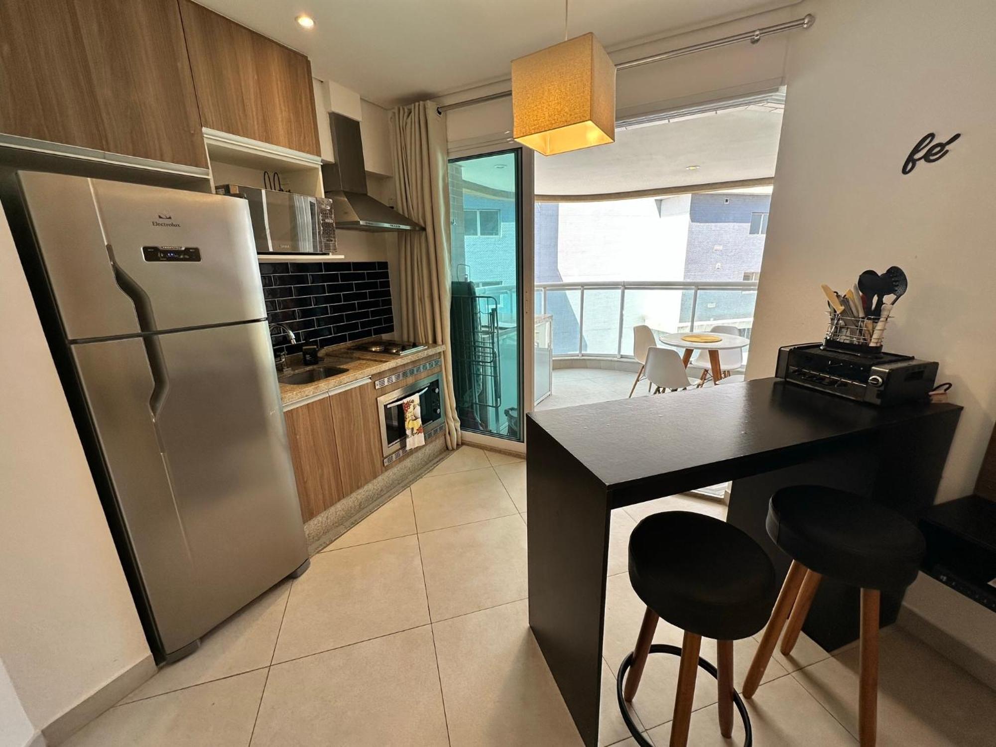 Apartament Estanconfor Santos Com Vista Mar 6 Ac Garagem Alto 17º Andar Zewnętrze zdjęcie